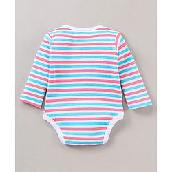 Babyhug Full Sleeves 100% Cotton Onesies Pack of 7 - Multicolor