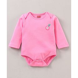 Babyhug Full Sleeves 100% Cotton Onesies Pack of 7 - Multicolor