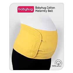 Babyhug Cotton Maternity Belt - Yellow