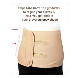 Babyhug Cotton Supportive Maternity Belt (Color May Vary)