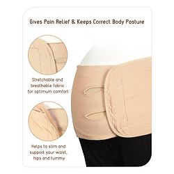 Babyhug Cotton Supportive Maternity Belt (Color May Vary)