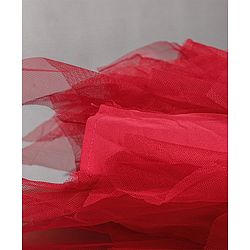 Babyhug Sleeveless Party Wear Solid Color - Red