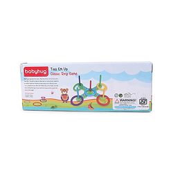 Babyhug Toss Em Up Classic Ring Game - Yellow