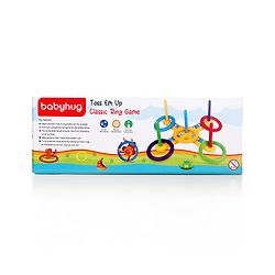 Babyhug Toss Em Up Classic Ring Game - Yellow
