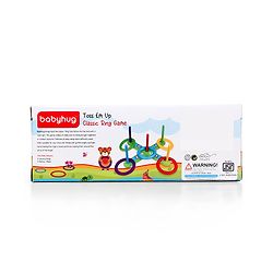 Babyhug Toss Em Up Classic Ring Game - Yellow