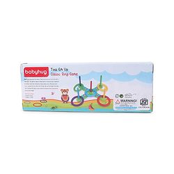 Babyhug Toss Em Up Classic Ring Game - Yellow