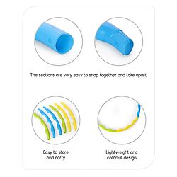 Babyhug Hoop N Loop Hula Hoop - Blue Green Yellow
