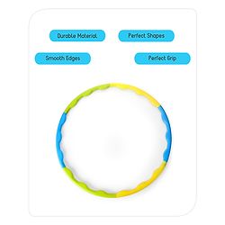 Babyhug Hoop N Loop Hula Hoop - Blue Green Yellow