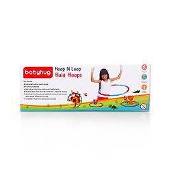 Babyhug Hoop N Loop Hula Hoop - Blue Green Yellow