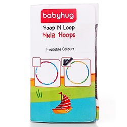 Babyhug Hoop N Loop Hula Hoop - Blue Green Yellow