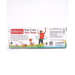 Babyhug Hoop N Loop Hula Hoop - Blue Green Yellow