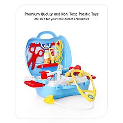 Babyhug Hello Doctor Suitcase Playset - 21pieces