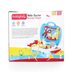 Babyhug Hello Doctor Suitcase Playset - 21pieces