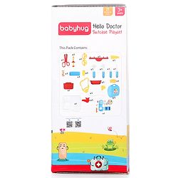Babyhug Hello Doctor Suitcase Playset - 21pieces