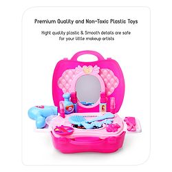 Babyhug My Vanity Makeup Suitcase Playset - 21 Pieces