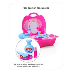 Babyhug My Vanity Makeup Suitcase Playset - 21 Pieces