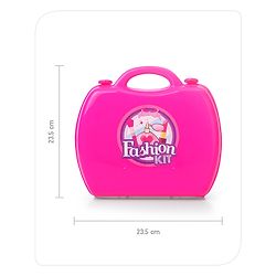 Babyhug My Vanity Makeup Suitcase Playset - 21 Pieces
