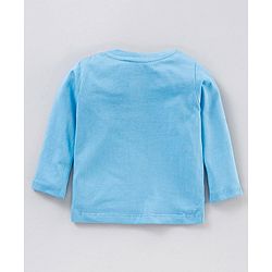 Babyhug Full Sleeves T-Shirts Stripes and Text Print Pack of 2 - Multicolour