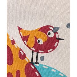Babyhug Laundry Bag Elephant Bird Printed - Green