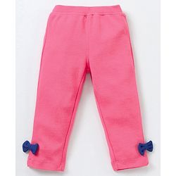 Babyhug Half Sleeves 100% Cotton Onesie with Leggings - Multicolour