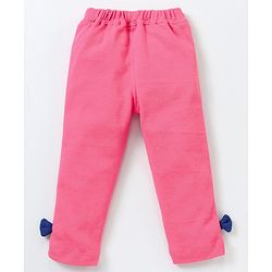Babyhug Half Sleeves 100% Cotton Onesie with Leggings - Multicolour