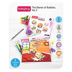 Babyhug The Diaries of Bubbles Volume 2 Story Books Set of 6 - English