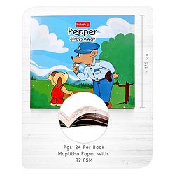 Babyhug Story Book of Mr. Pepper's New Learnings, Activities, and Behaviors, Set of 6 - English