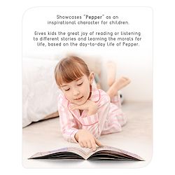 Babyhug Story Book of Mr. Pepper's New Learnings, Activities, and Behaviors, Set of 6 - English