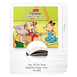 Babyhug Story Book of Mr. Pepper's Daily Activities & Learnings, Set of 6 - English