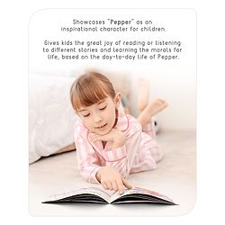 Babyhug Story Book of Mr. Pepper's Daily Activities & Learnings, Set of 6 - English
