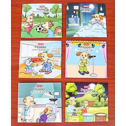 Babyhug Story Book of Mr. Pepper's New Activities & Learnings, Set of 6 - English