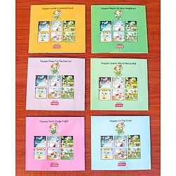 Babyhug Story Book of Mr. Pepper's New Activities & Learnings, Set of 6 - English