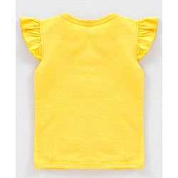 Babyhug Short Sleeves Antibacterial Vests Fruit Print Pack of 3 - Pink Blue Yellow
