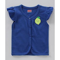 Babyhug Anti Bacterial Cap Sleeves Vests Pack of 5 - Multicolour
