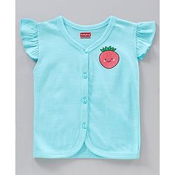 Babyhug Anti Bacterial Cap Sleeves Vests Pack of 5 - Multicolour