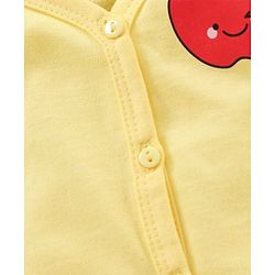 Babyhug Anti Bacterial Cap Sleeves Vests Pack of 5 - Multicolour