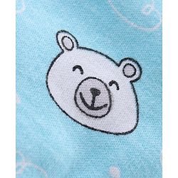 Babyhug Full Sleeves Antibacterial Vests Pack of 3 - Green Blue
