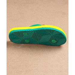 Cute Walk by Babyhug Flip Flops Minion Print - Yellow