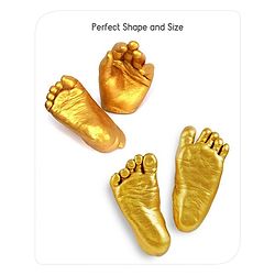 Babyhug Magical Memories 3D Casting Kit - Metallic Gold