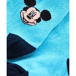 Cute Walk by Babyhug Ankle Length Antibacterial Socks Disney Design Pack of 3 - Blue