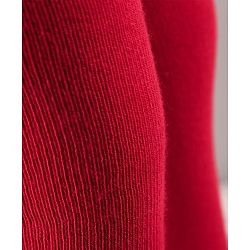 Cute Walk by Babyhug Antibacterial Solid Footed Tights - Red
