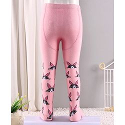 Cute Walk by Babyhug Antibacterial Mouse Design Footed Tights - Pink