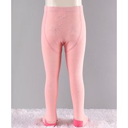 Cute Walk by Babyhug Antibacterial Solid Footed Tights Pack of 2 - Pink