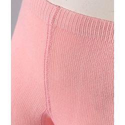 Cute Walk by Babyhug Antibacterial Solid Footed Tights Pack of 2 - Pink