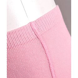 Cute Walk by Babyhug Antibacterial Solid Footed Tights - Pink