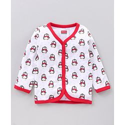 Babyhug Full Sleeves Vests Multi Print Pack Of 5 - Multicolor