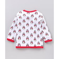 Babyhug Full Sleeves Vests Multi Print Pack Of 5 - Multicolor