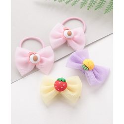 Babyhug Hair Clips & Rubber Band Combo - Multicolor
