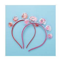 Babyhug Hair Bands- Red & Fuschia