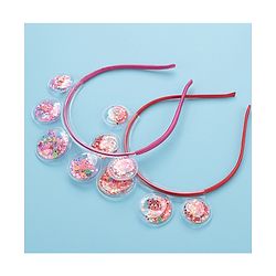 Babyhug Hair Bands- Red & Fuschia